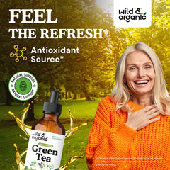Brand label highlighting vegan and GMO-free formula