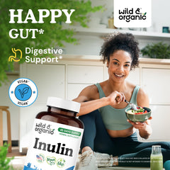 Wild & Organic Inulin Capsules bottle image