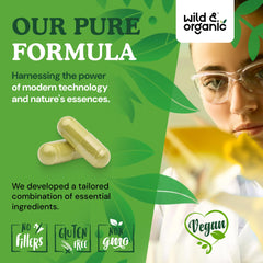 No artificial additives and fillers label on packaging