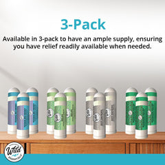 Nasal inhalers on white background