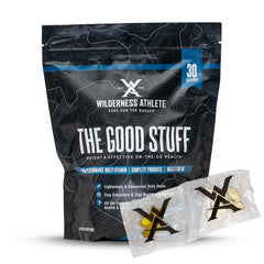 The Good Stuff daily vitamin pack on the go