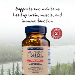 Close-up of wild Alaskan Pollock omega-3 softgels