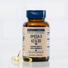Vitamin K2 and Vitamin D3 softgels