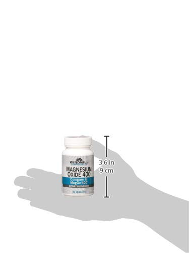 Ingredient panel for Windmill Magnesium Oxide 400 mg
