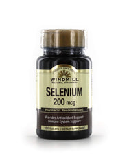 Windmill Selenium 200 mcg Tablets - 100 count