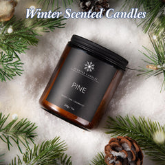 Gingerbread scented candle from the winter 6-pack
