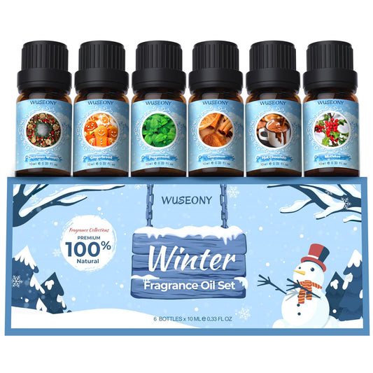 Winter Essential Oil Set Christmas Wreath scent