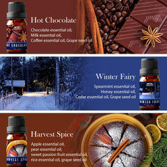 Harvest Spice essential oil bottle from winter collection
