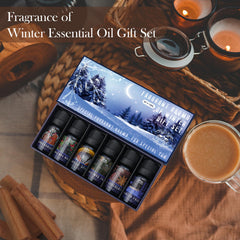 Winter Fairy scent essential oil bottle and packaging