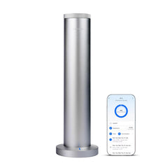 Wireless essential oil diffuser with anti-tip protection
