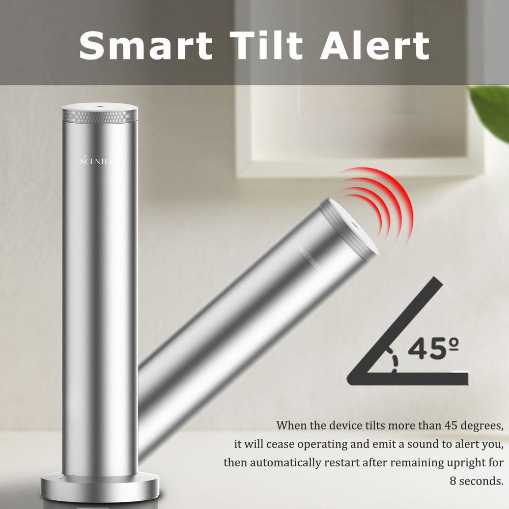 Near-silent operation with diffuser running quietly