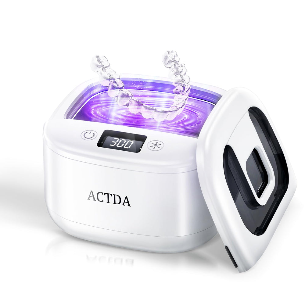 Front view of Wireless Ultrasonic Retainer Cleaner