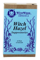 WiseWays Herbals Witch Hazel Suppositories 2.5 ml Pack of 3