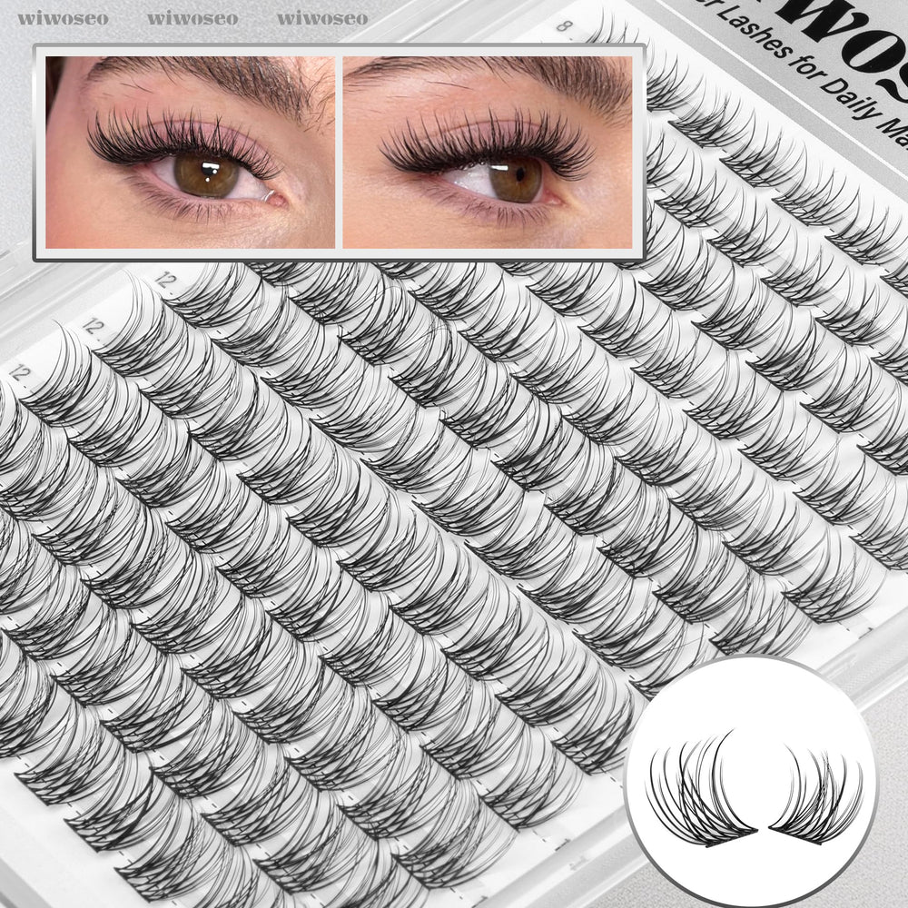 wiwoseo beginner-friendly lash extensions ideal for first-time DIY use.