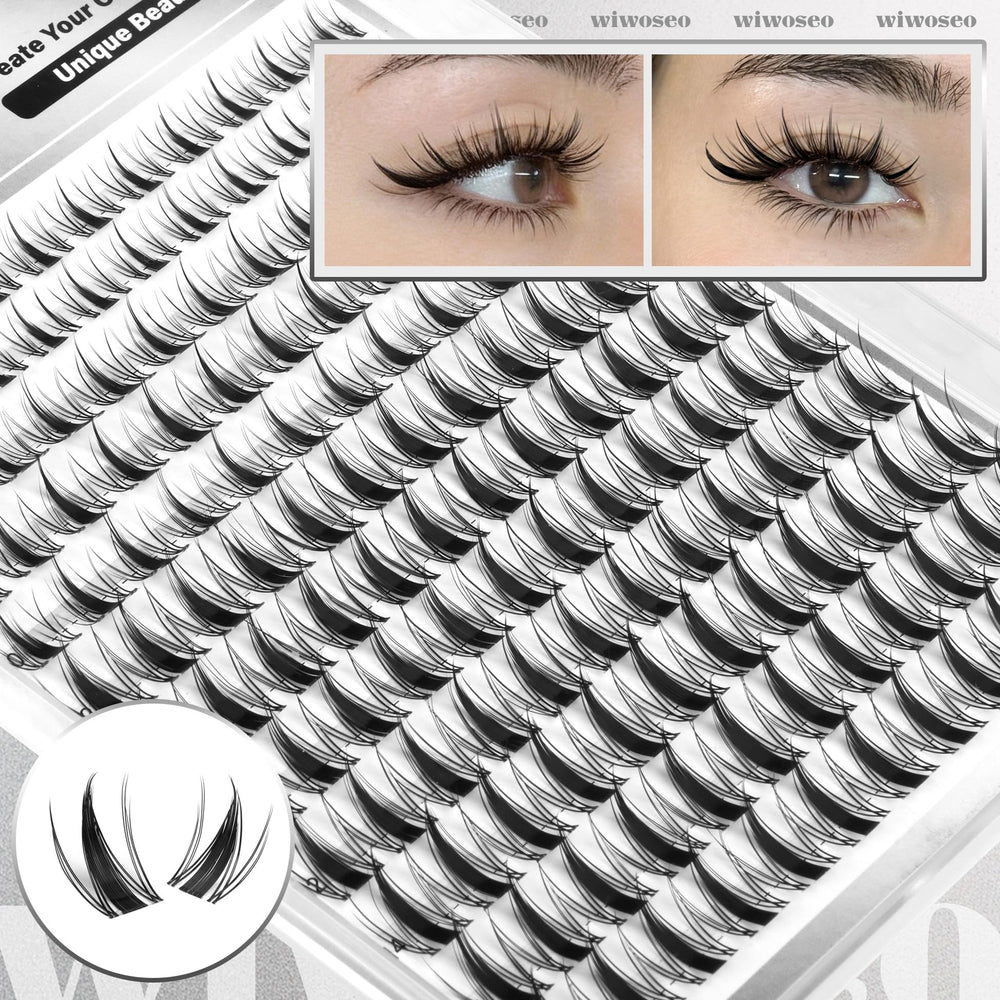 Wiwoseo clear band lash glue delivers clean, strong hold with minimal residue