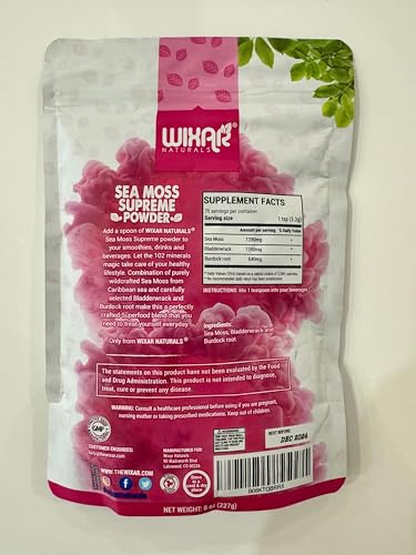 Lifestyle image showing healthy living with Sea Moss Powder