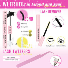 WLFRHD mixed lengths 9-16mm unlocks varied styles.
