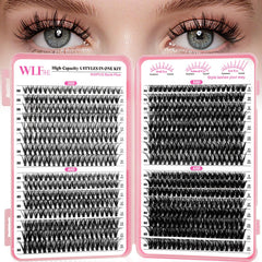WLFRHD WLF Lash Clusters book-set display for easy organization and variety