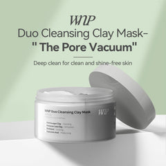 WNP Duo Cleansing Clay Mask use before makeup prep for a fresh base.