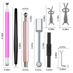 WOKOTO cat eye magnet pens in gray for smooth, even effects