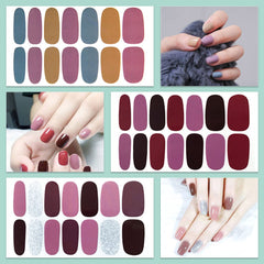 WOKOTO long-lasting nail strips with durable wear potential