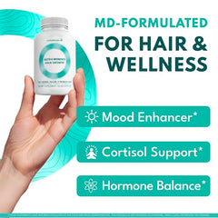 MD proprietary blend ingredients: maca root, saw palmetto, ashwagandha