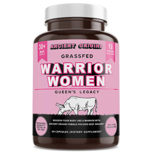 Product bottle front of Women’s Beef Organ Complex