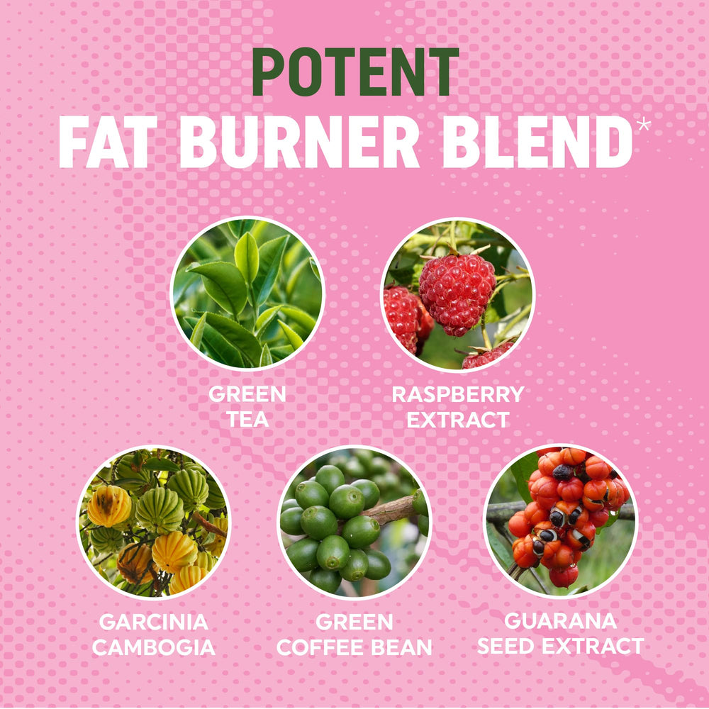 Garcinia Cambogia and Raspberry Ketones ingredient illustration
