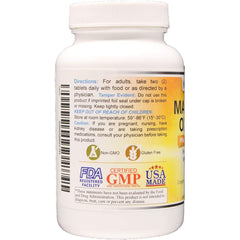 Close-up of Wonder Labs Magnesium Oxide 400 tablets