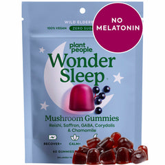 WonderSleep Mushroom Gummies front label