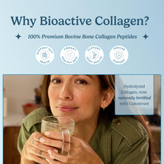 WonderCow collagen and bovine colostrum bottle close-up