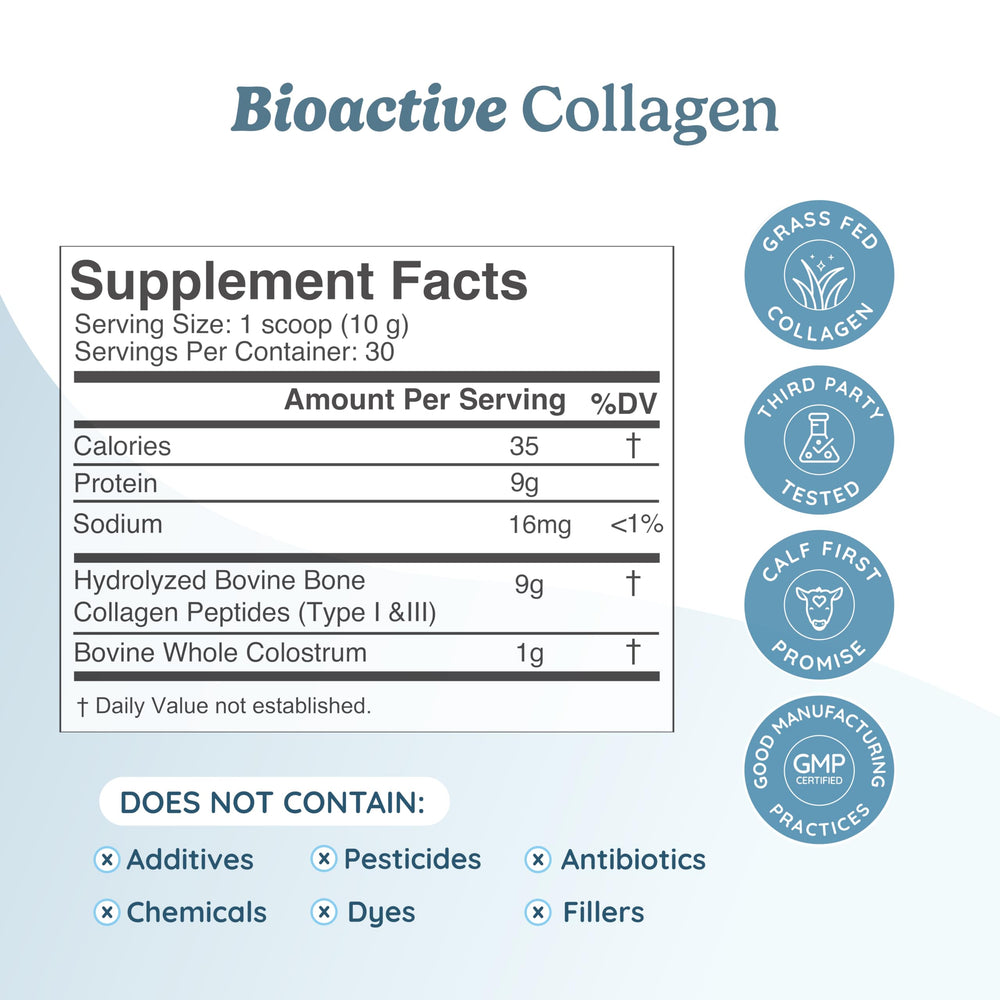 Dissolving WonderCow collagen powder in 8 oz of water