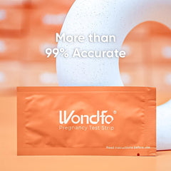 Wondfo 5mm test strips arranged for use