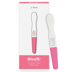 Wondfo early result pregnancy test stick front view