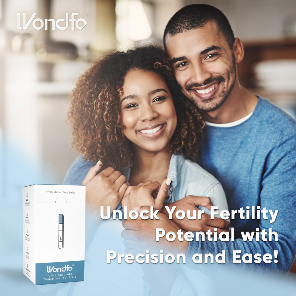 Testing instructions card for Wondfo ovulation tests