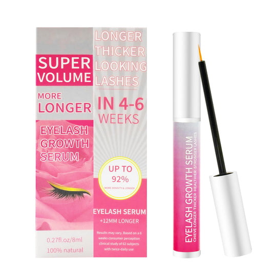 WONERBE Eyelash Serum bottle close-up showing nourishing formula for stronger lashes