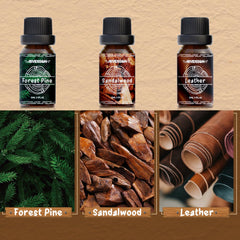 ARVIDSSON Woody Essential Oils Set bottle – Teakwood fragrance