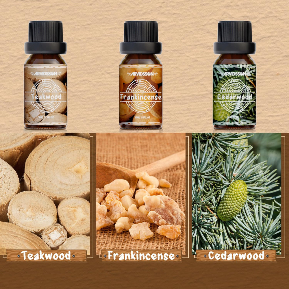 ARVIDSSON Woody Essential Oils Set bottle – Frankincense fragrance