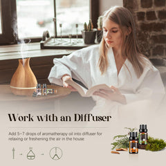 Frankincense essential oil bottle from the set