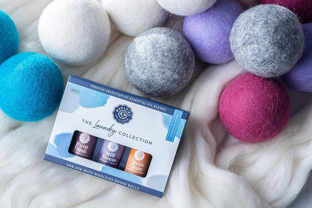 Still Breeze essential oil bottle from Woolzies