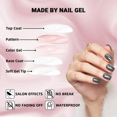 Wooyas 5-minute application for fast, DIY manicures at home.