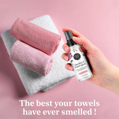 Citrus Clean fragrance: orange and lemongrass linen spray bottle 50 ml