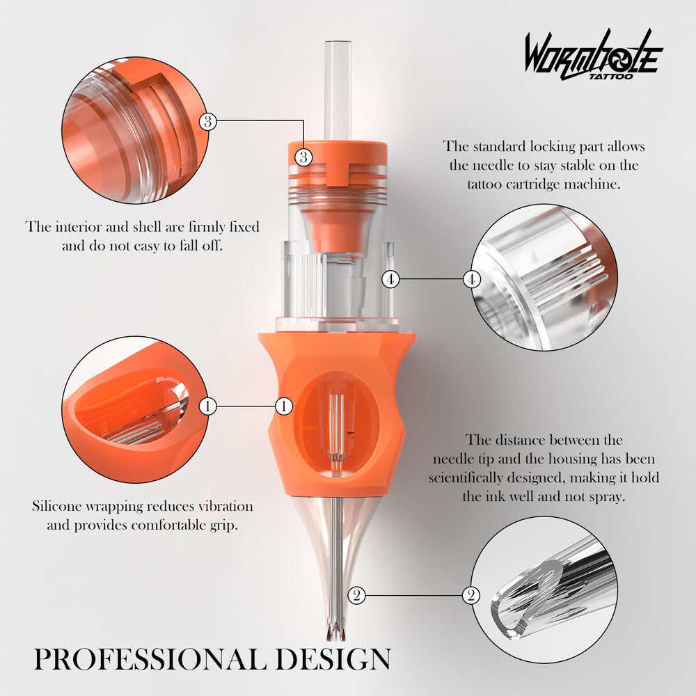 Wormhole precision ink flow round liner demonstrates sharp line potential