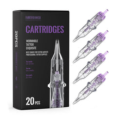 Wormhole 1007RS shading cartridge needles for shading with enhanced ink catch