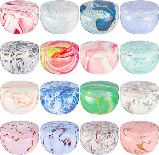 WPONSZU 16-pack scented candle gift set box display