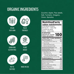 Slice of WrawP Veggie Wrap with Spirulina