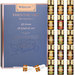 Wtrcsv Essential Oils Set cover image showing 15 bottles