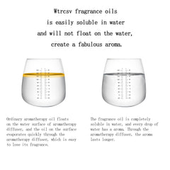 Wtrcsv Hotel Fragrance Oils bottle close-up, showcasing premium essences