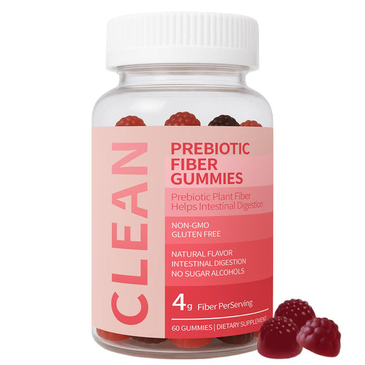Wuliao Clean Fiber Gummies for Men box and bottle