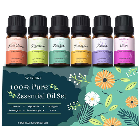 WUSEONY aromatherapy oils gift set – Lavender aroma